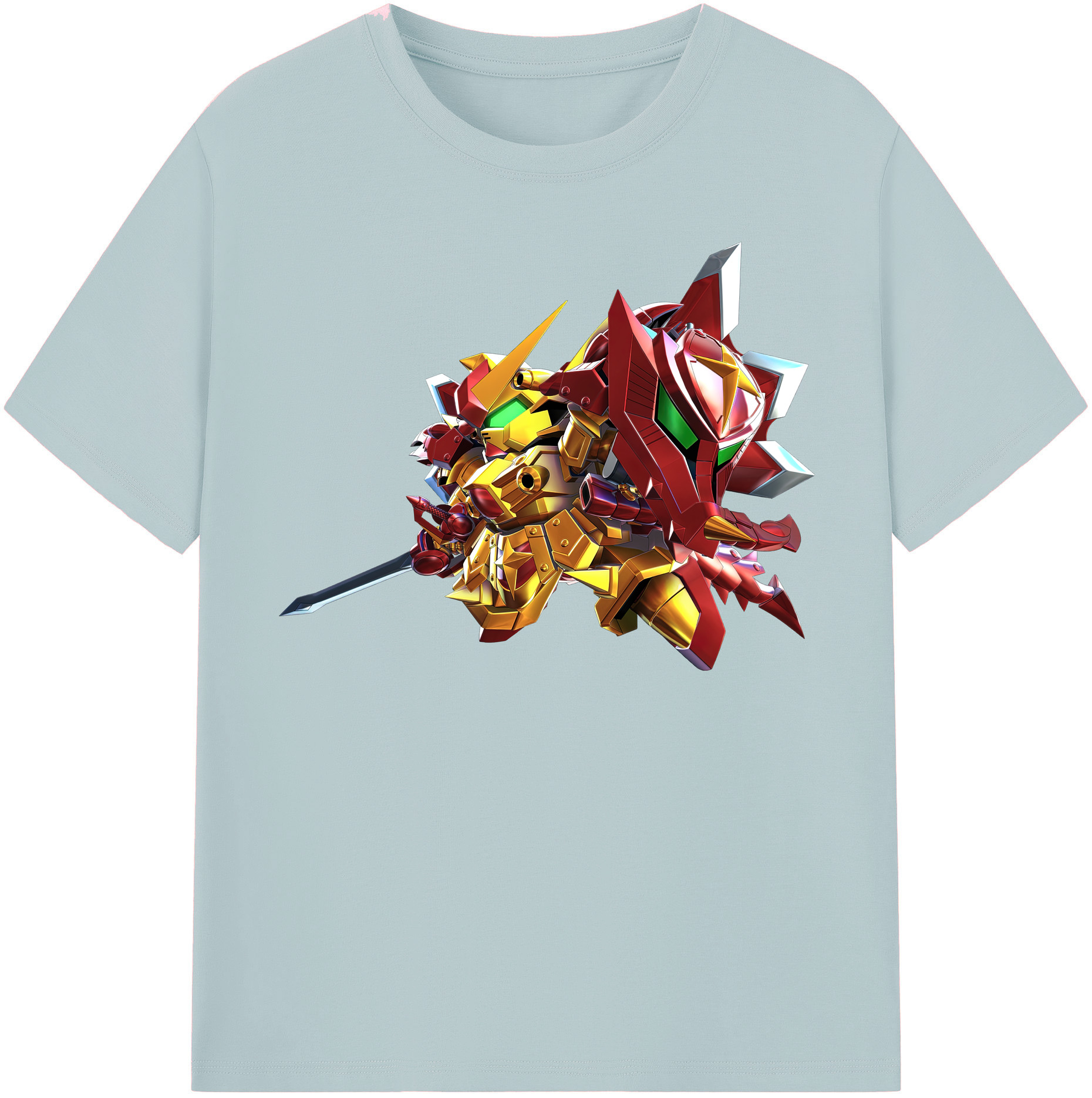 （画像用） 機動戦士ガンダム Mobile Suit Gundam 綿100％半袖Tシャツ（フロントプリント）